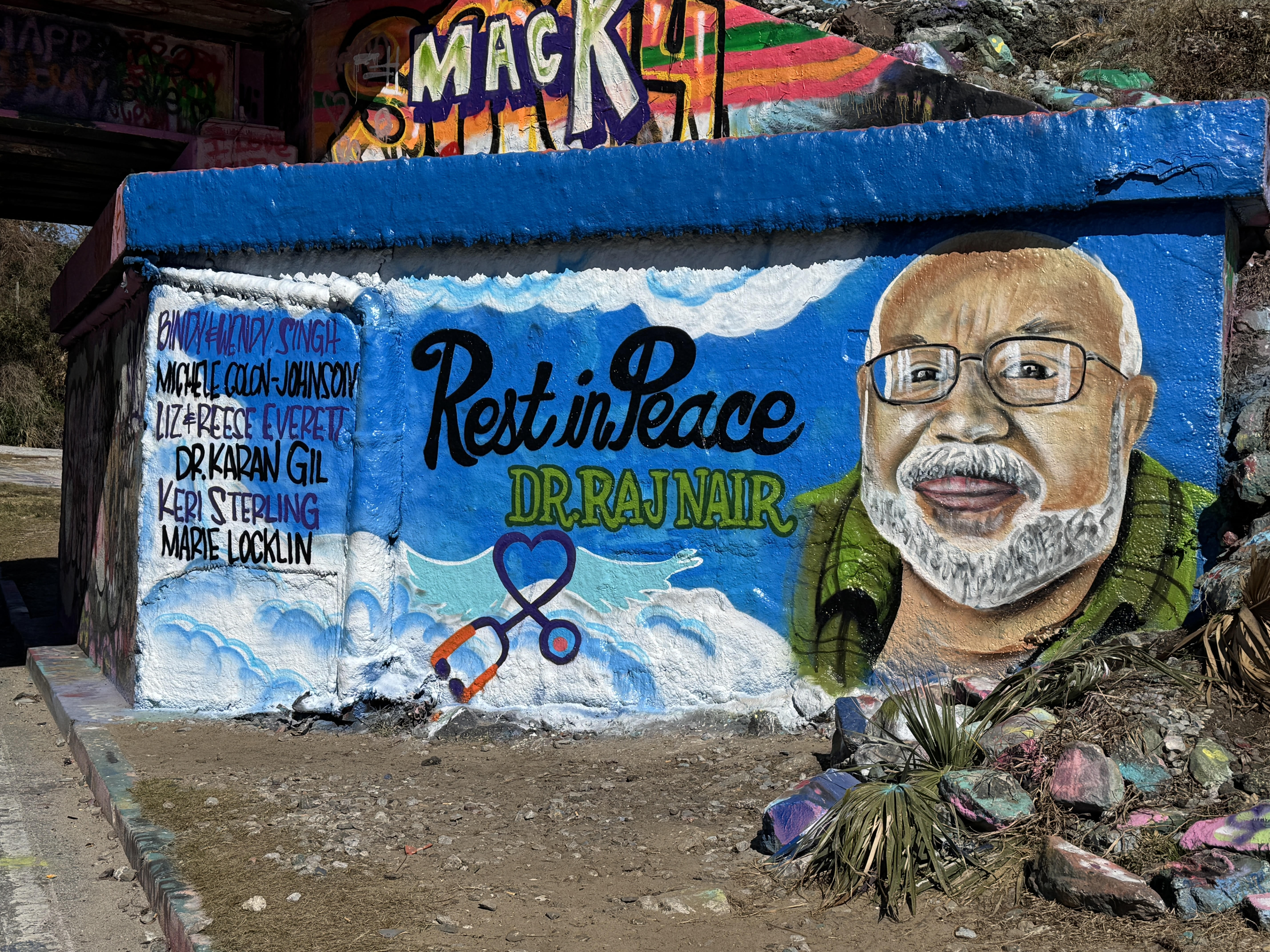 Honoring Dr. Raj Nair: A Heartfelt Tribute at The Graffiti Bridge