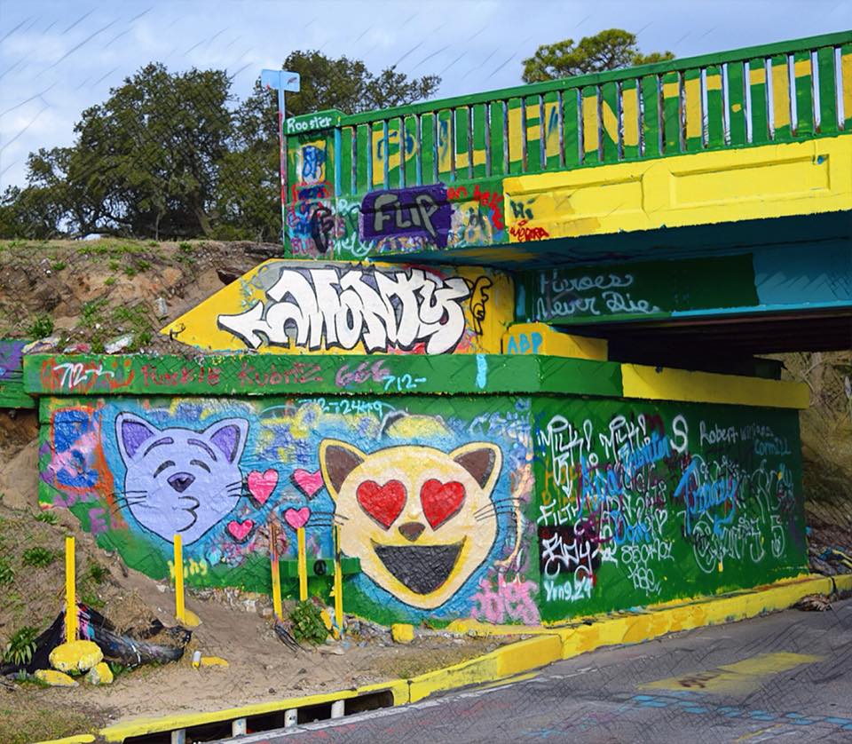 Featured Friday: Nekochan Emoji – The Graffiti Bridge