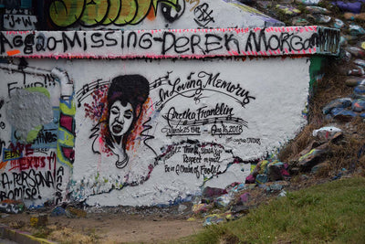 RIP Aretha Franklin. A loving send-off from The Graffiti Bridge.