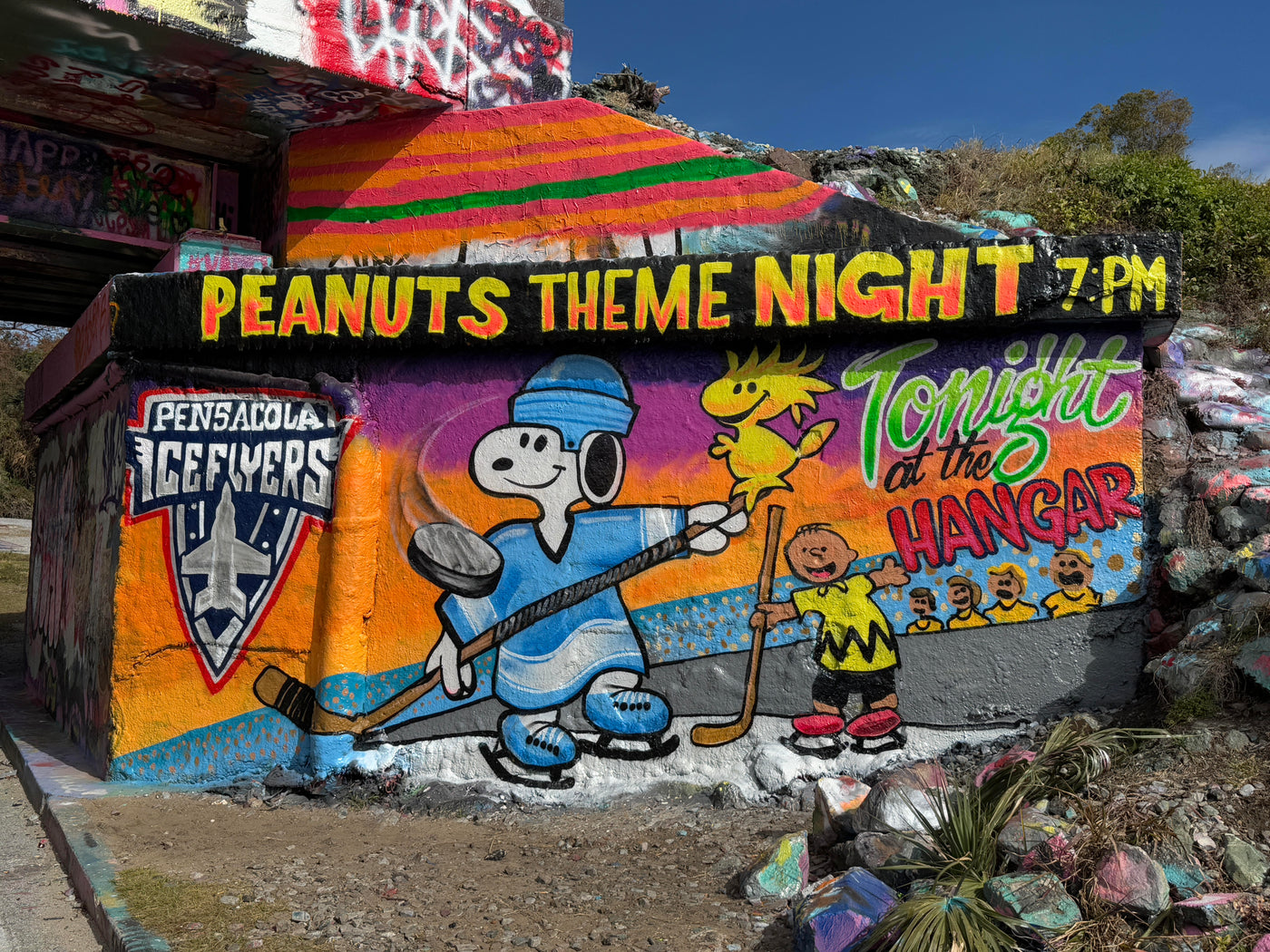 The Peanuts Gang Returns to the Hangar