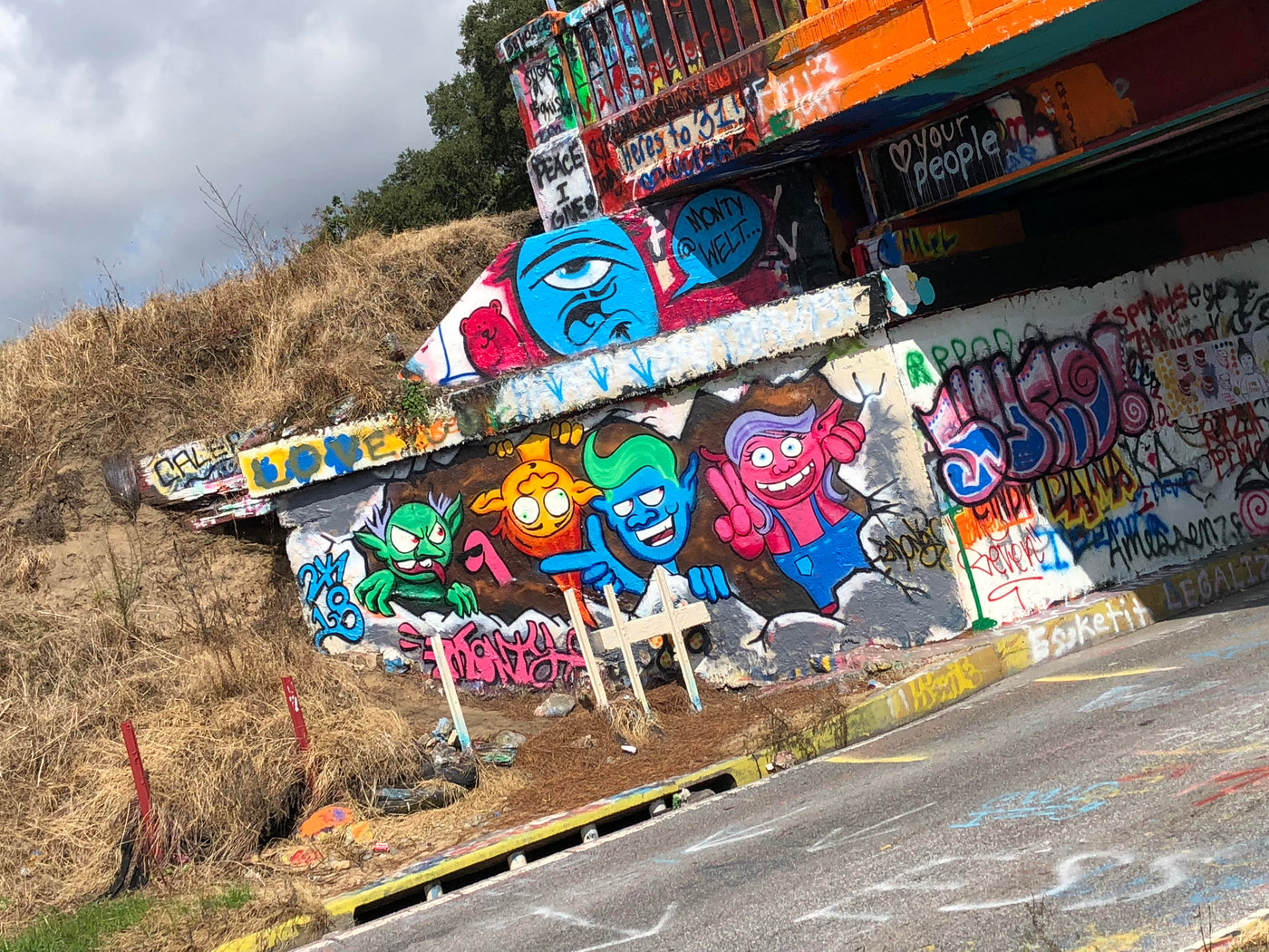 Come one, Come All, Troll Party at The Graffiti Bridge.