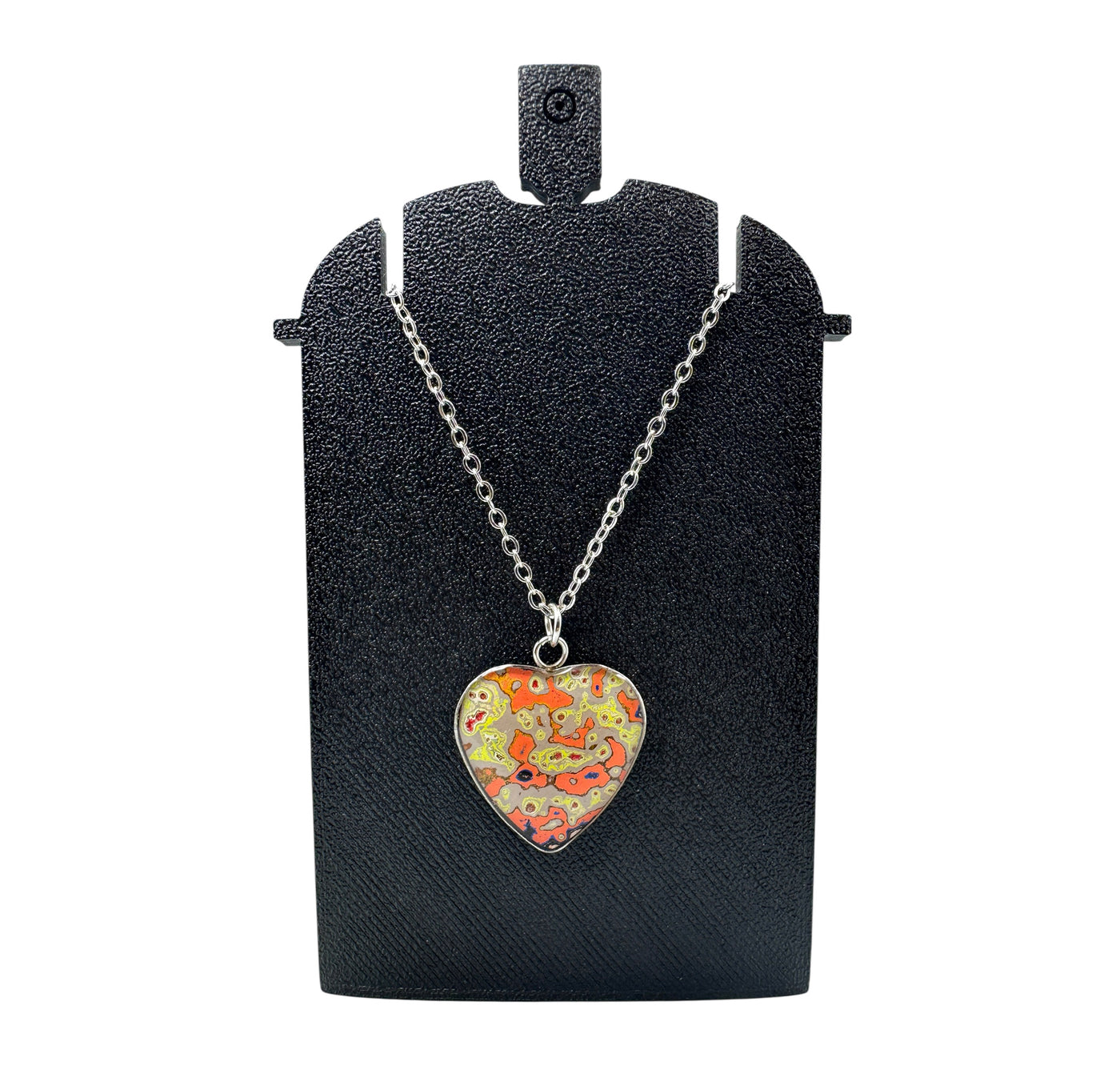 20mm Heart Charm w/ 20" Chain