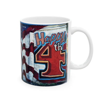 Happy 4th America - Mug