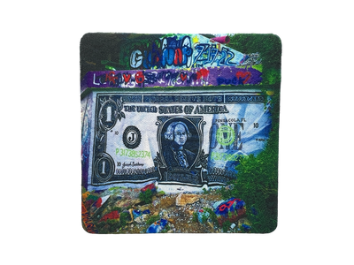 Dollar Bill  - Coaster