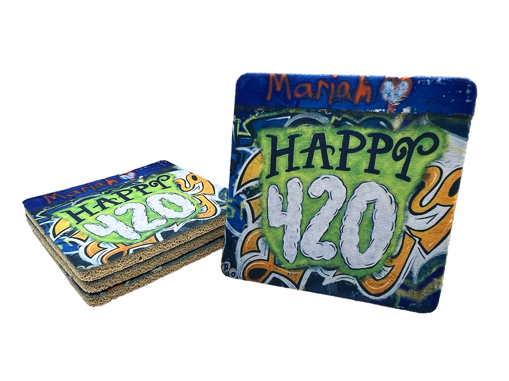 Happy 420 - Coaster