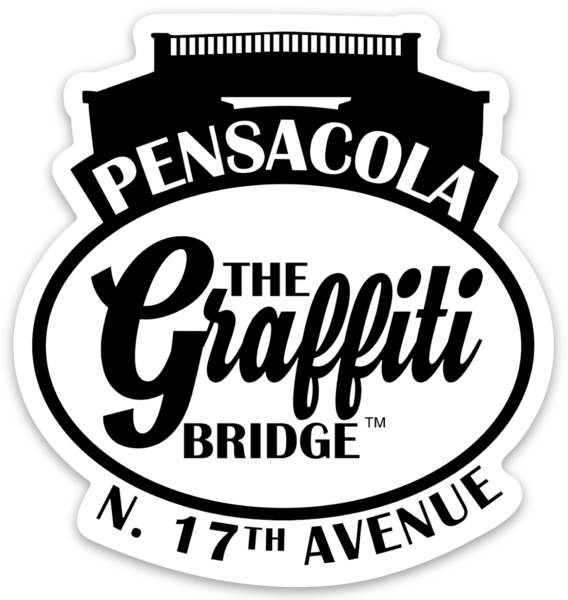 Graffiti Bridge (logo) Sticker